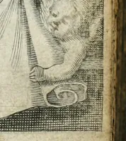 An illustration from Vita post vitam (1662)