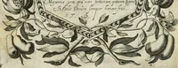 An illustration from Vita post vitam (1662)