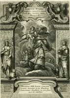 An illustration from Vita S. Joannis Nepomuceni, sigilli sacramentalis protomartyris (1730)