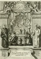 An illustration from Vita S. Joannis Nepomuceni, sigilli sacramentalis protomartyris (1730)