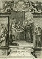 An illustration from Vita S. Joannis Nepomuceni, sigilli sacramentalis protomartyris (1730)