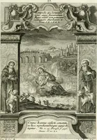 An illustration from Vita S. Joannis Nepomuceni, sigilli sacramentalis protomartyris (1730)