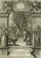 An illustration from Vita S. Joannis Nepomuceni, sigilli sacramentalis protomartyris (1730)
