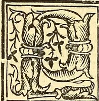 An illustration from Vitas patrum. : Libro de las vidas de los sanctos padres del yermo: segun lo escrinio el glorioso Hieronimo: nueuamente corregido y emendado (1553)