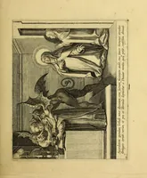 An illustration from Vita S. Virginis Teresiæ a Iesv : ordinis carmelitarvm excalceatorvm piae restavratricis (1630)