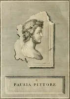 An illustration from Vite dei pittori antichi greci e latini (1795)