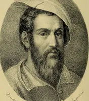 An illustration from Vite dei pittori ed artefici bolognesi (1841)
