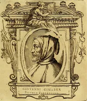 An illustration from Vite de più eccellenti pittori scultori ed architetti (1767)