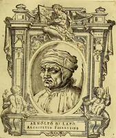 An illustration from Vite de più eccellenti pittori scultori ed architetti (1767)