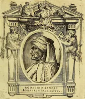An illustration from Vite de più eccellenti pittori scultori ed architetti (1767)