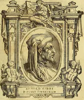 An illustration from Vite de più eccellenti pittori scultori ed architetti (1767)