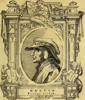 An illustration from Vite de più eccellenti pittori scultori ed architetti (1767)