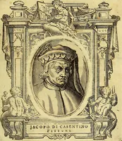 An illustration from Vite de più eccellenti pittori scultori ed architetti (1767)