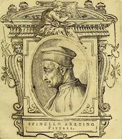 An illustration from Vite de più eccellenti pittori scultori ed architetti (1767)