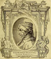 An illustration from Vite de più eccellenti pittori scultori ed architetti (1767)