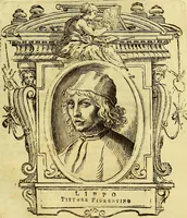 An illustration from Vite de più eccellenti pittori scultori ed architetti (1767)
