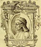 An illustration from Vite de più eccellenti pittori scultori ed architetti (1767)