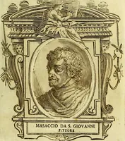 An illustration from Vite de più eccellenti pittori scultori ed architetti (1767)