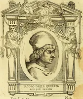 An illustration from Vite de più eccellenti pittori scultori ed architetti (1767)
