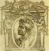 An illustration from Vite de più eccellenti pittori scultori ed architetti (1767)
