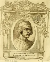 An illustration from Vite de più eccellenti pittori scultori ed architetti (1767)