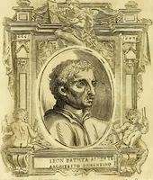 An illustration from Vite de più eccellenti pittori scultori ed architetti (1767)