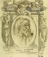 An illustration from Vite de più eccellenti pittori scultori ed architetti (1767)