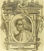 An illustration from Vite de più eccellenti pittori scultori ed architetti (1767)