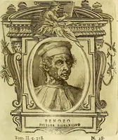 An illustration from Vite de più eccellenti pittori scultori ed architetti (1767)