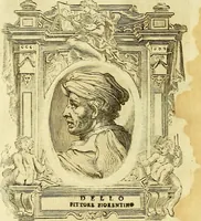 An illustration from Vite de più eccellenti pittori scultori ed architetti (1767)