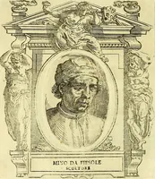 An illustration from Vite de più eccellenti pittori scultori ed architetti (1767)