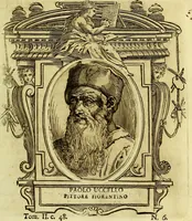 An illustration from Vite de più eccellenti pittori scultori ed architetti (1767)