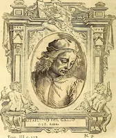 An illustration from Vite de più eccellenti pittori scultori ed architetti (1767)