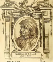 An illustration from Vite de più eccellenti pittori scultori ed architetti (1767)