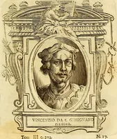 An illustration from Vite de più eccellenti pittori scultori ed architetti (1767)