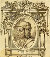 An illustration from Vite de più eccellenti pittori scultori ed architetti (1767)