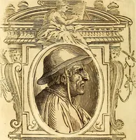An illustration from Vite de più eccellenti pittori scultori ed architetti (1767)