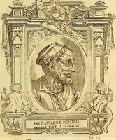 An illustration from Vite de più eccellenti pittori scultori ed architetti (1767)