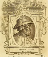 An illustration from Vite de più eccellenti pittori scultori ed architetti (1767)