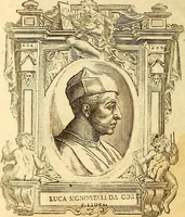 An illustration from Vite de più eccellenti pittori scultori ed architetti (1767)