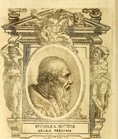 An illustration from Vite de più eccellenti pittori scultori ed architetti (1767)