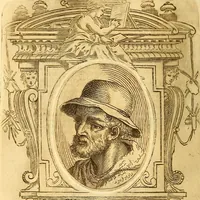 An illustration from Vite de più eccellenti pittori scultori ed architetti (1767)