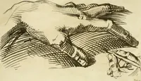 An illustration from Vite de più eccellenti pittori scultori ed architetti (1767)