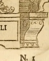 An illustration from Vite de più eccellenti pittori scultori ed architetti (1767)
