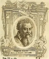 An illustration from Vite de più eccellenti pittori scultori ed architetti (1767)