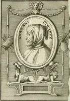 An illustration from Vite de' più eccellenti pittori, scultori e architetti (1791)