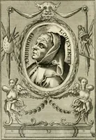 An illustration from Vite de' più eccellenti pittori, scultori e architetti (1791)