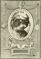 An illustration from Vite de' più eccellenti pittori, scultori e architetti (1791)