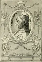 An illustration from Vite de' più eccellenti pittori, scultori e architetti (1791)