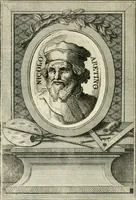 An illustration from Vite de' più eccellenti pittori, scultori e architetti (1791)